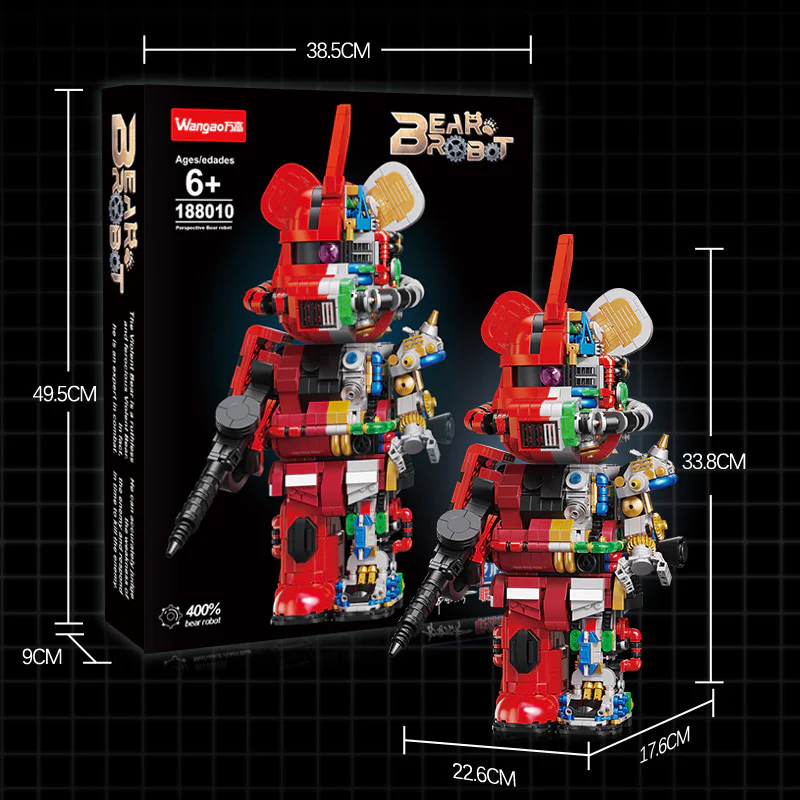 Zagul mechanical bear 400% 万高Wangao 188010 image 1