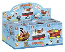 Scrambling and rock 'n' roll 6 Pirate ships, cruise ships, dragon canoes, space rockets, space shuttles, spaceships
