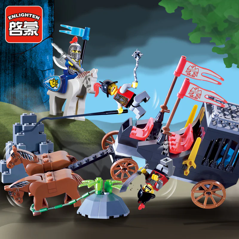 Castle: Carjacking of prisoners 启蒙 QMAN/ENLIGHTEN/Keeppley 1018 image 1