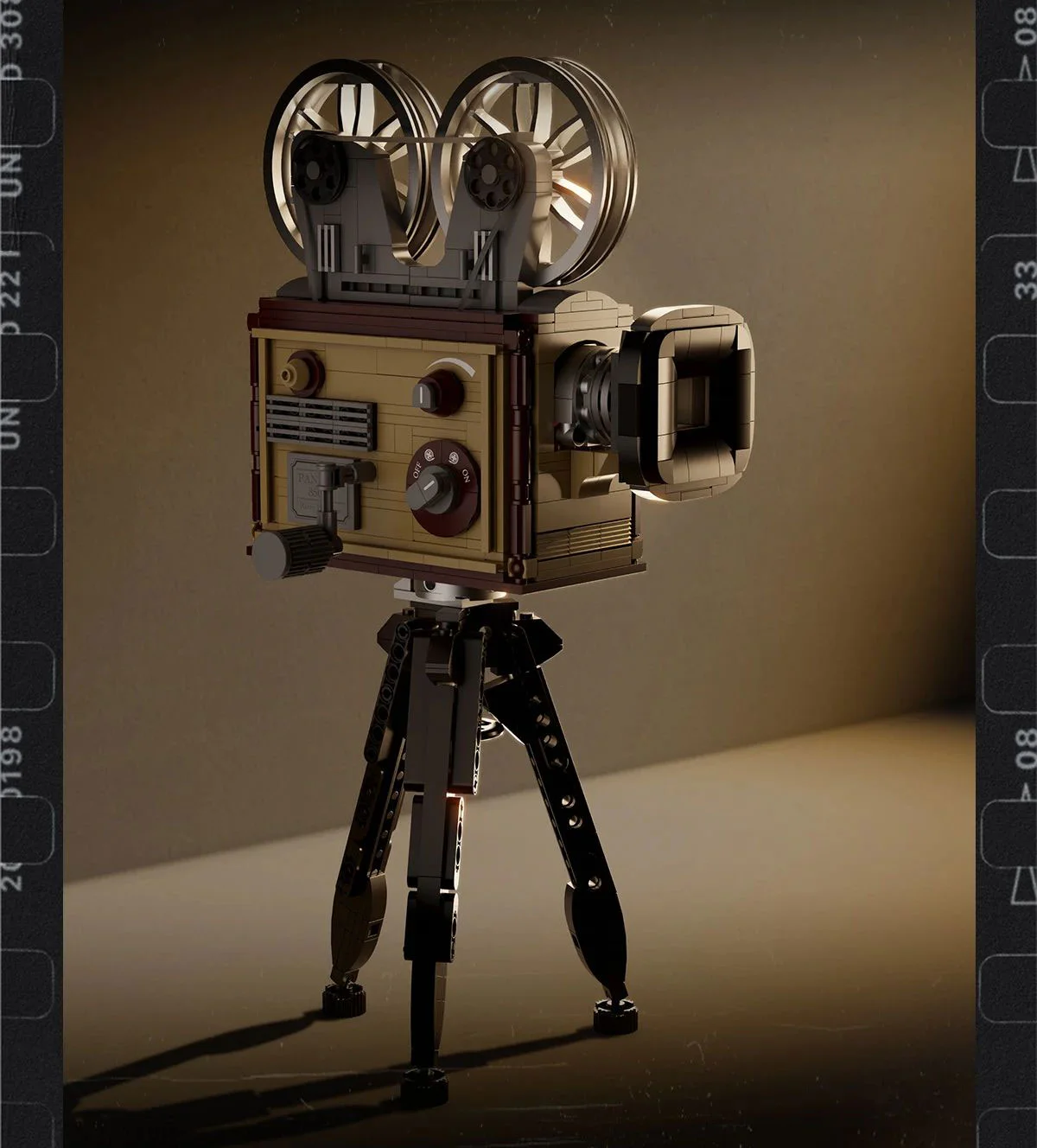 Retro audio-visual: retrospect projector 拼奇积木 Pantasy 85010 image 1