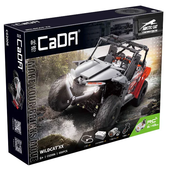 Wildcat All Ground Vehicle 咔搭 CaDA/双鹰 DoubleE C62006 image 1