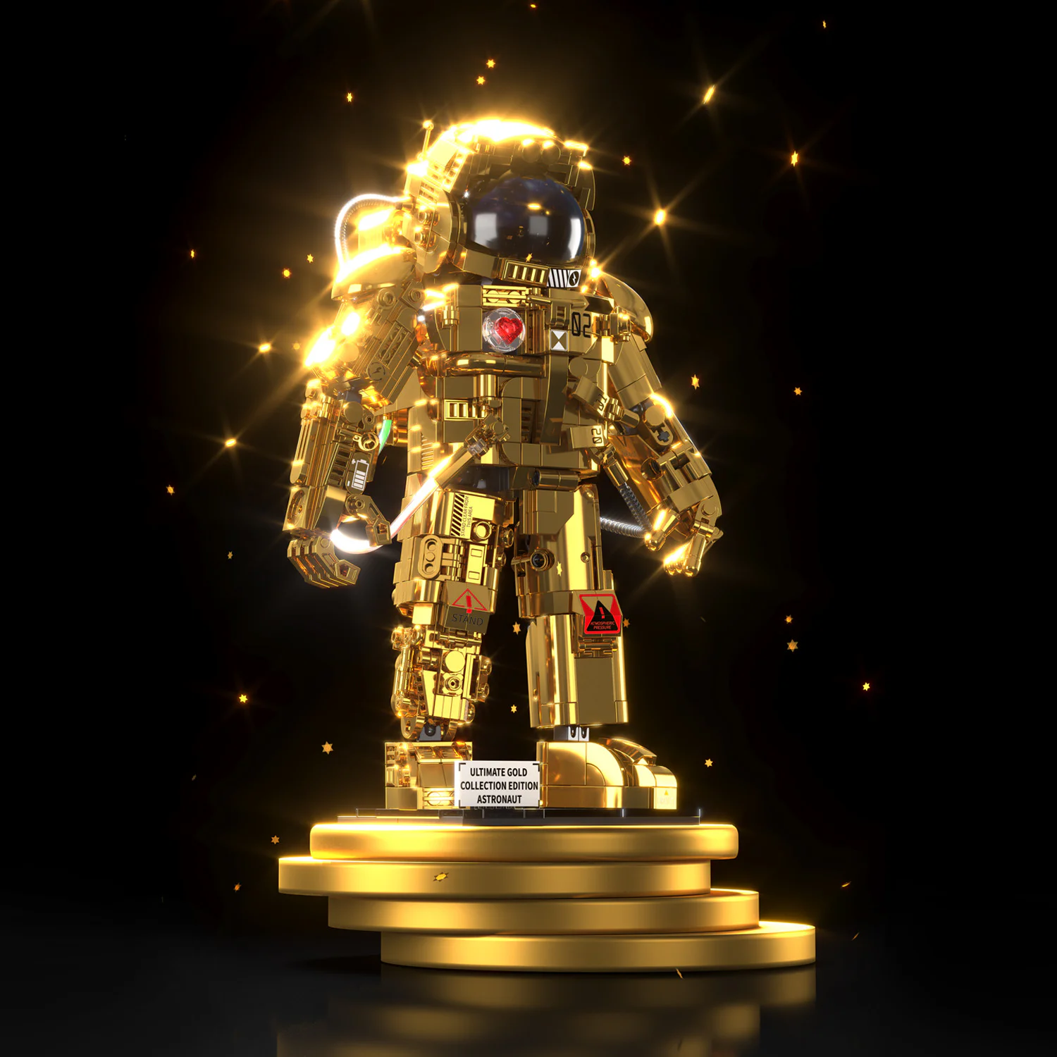 Semi-mechanical astronauts to the gold collection 哲高 ZHEGAO GZ6256 image 4