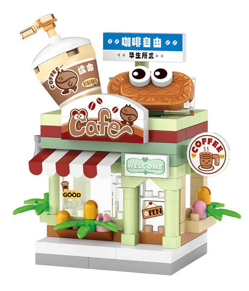 Coffee shop 俐智LOZ 8602