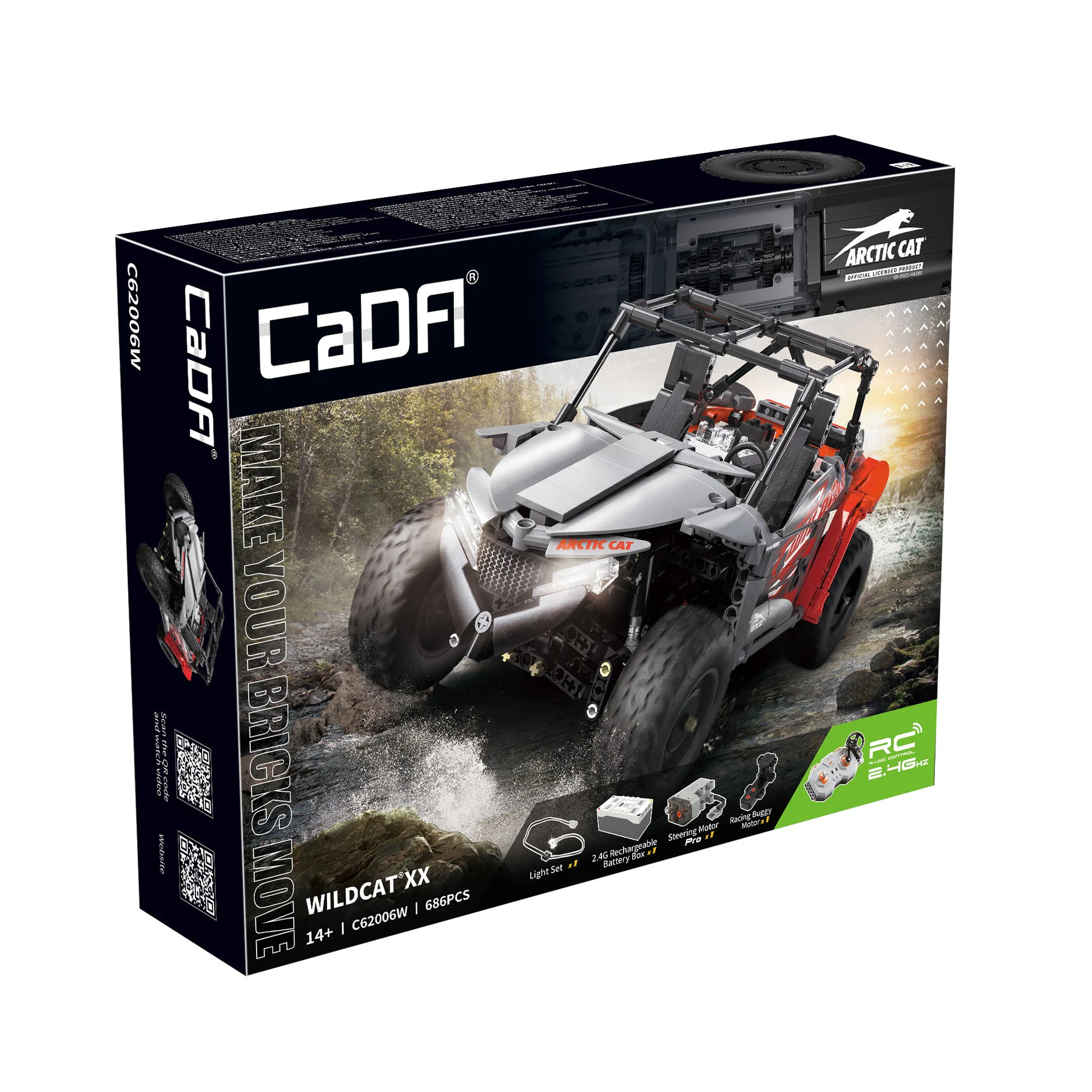 Wildcat All Ground Vehicle 咔搭 CaDA/双鹰 DoubleE C62006 image 6