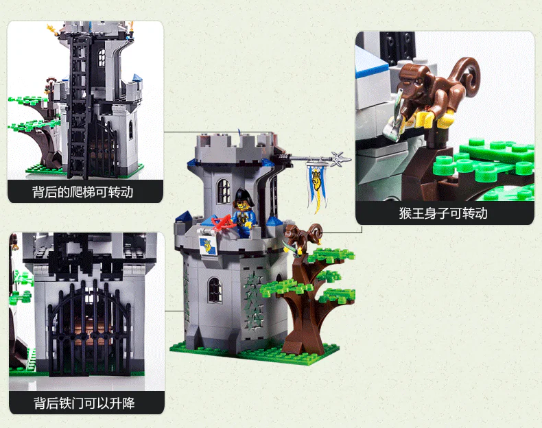 Castle: Fort Meereen 启蒙 QMAN/ENLIGHTEN/Keeppley 1019 image 2