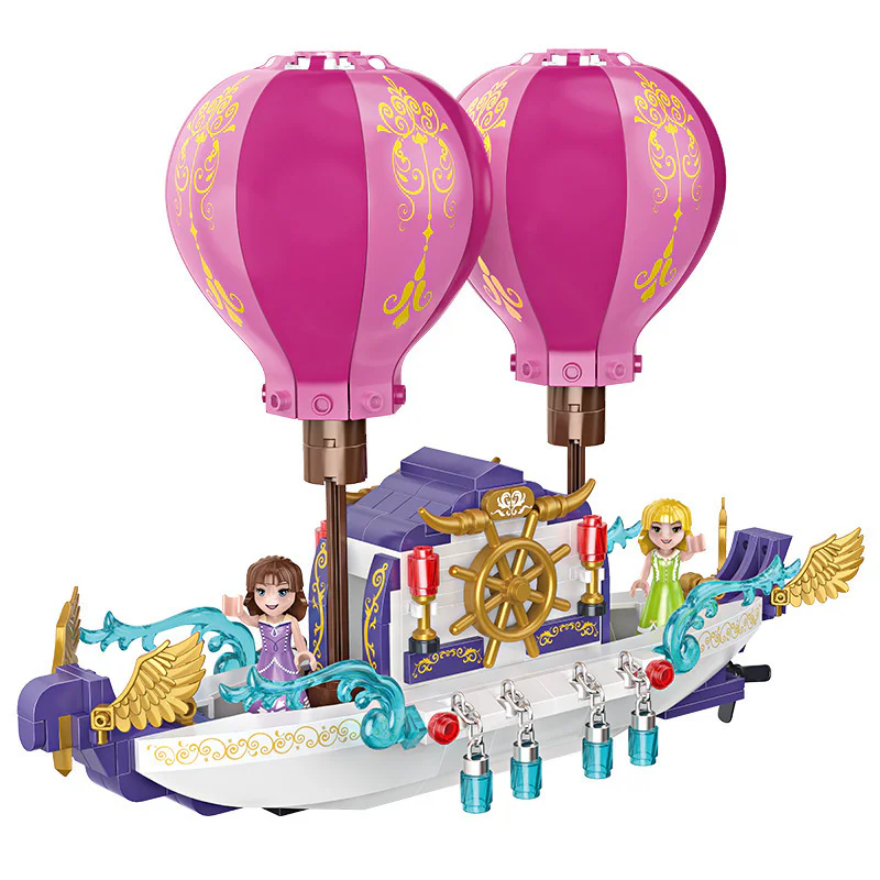 Princess of Magic: Princess's magic ship 积高积木 COGO 13294