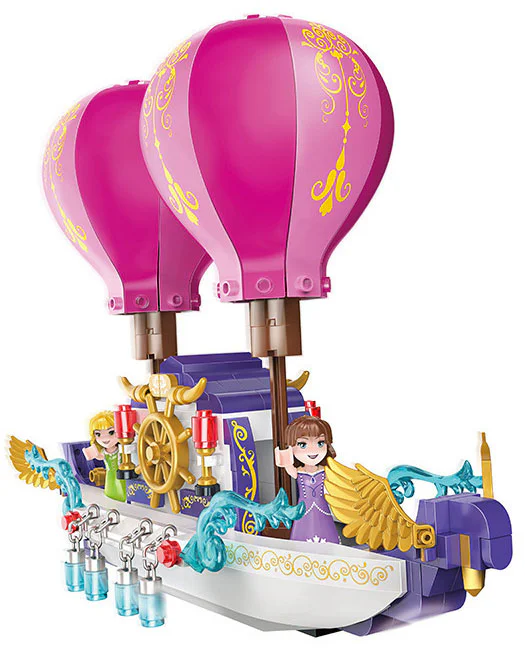 Princess of Magic: Princess's magic ship 积高积木 COGO 13294 image 1