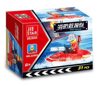 Fire boat 杰星 JIESTAR 22003 image 1