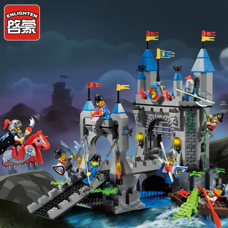 Castle: Fort Lion King 启蒙 QMAN/ENLIGHTEN/Keeppley 1022 image 3