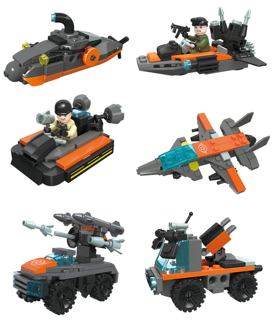 Mission of glory: Anti-aircraft battleship 6 杰星 JIESTAR 61024 image 1