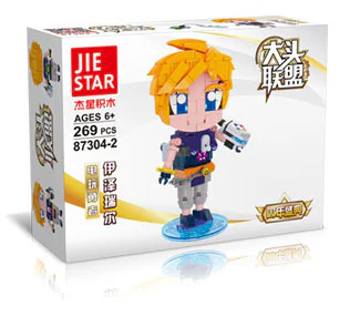 BIG HEAD ALLIANCE: VIDEO GAME WARRIOR EZ 杰星 JIESTAR 87304-2 image 1