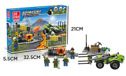 Volcanic mining base