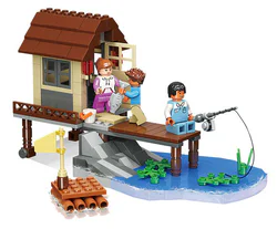 A holiday fishing party