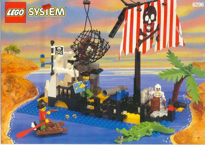 Pirate: Sunken Ship Island 乐高 LEGO 6296 image 1