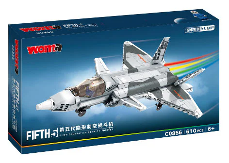 Fifth generation invisible fighters 沃马动漫 WOMA C0635 image 1