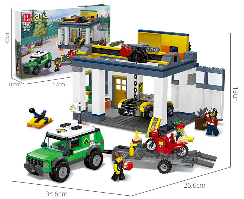 Global cities: maintenance stations 杰星 JIESTAR 55016 image 1