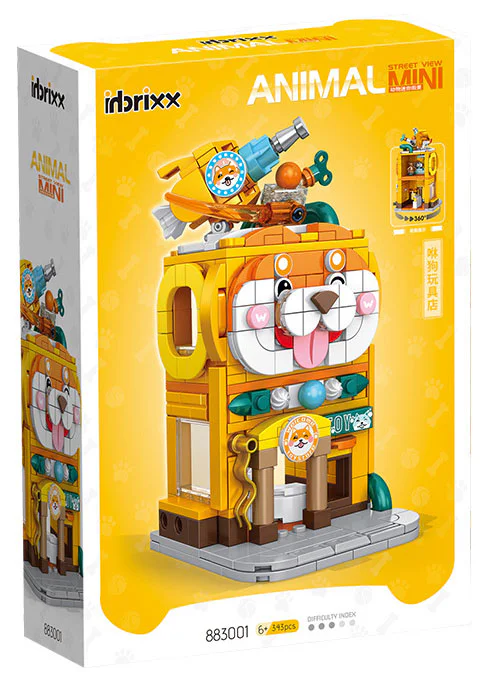 Animal Mini-Street View: The Toy Shop 潘洛斯 PANLOSBRICK 883001 image 1