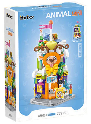 Animal mini street view: Reindeer skiing shop 潘洛斯 PANLOSBRICK 883004 image 1