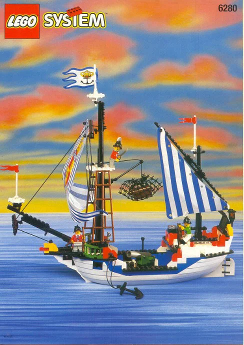 Pirate: HMS Santa Cruz Royal Warship 乐高 LEGO 6280 image 1