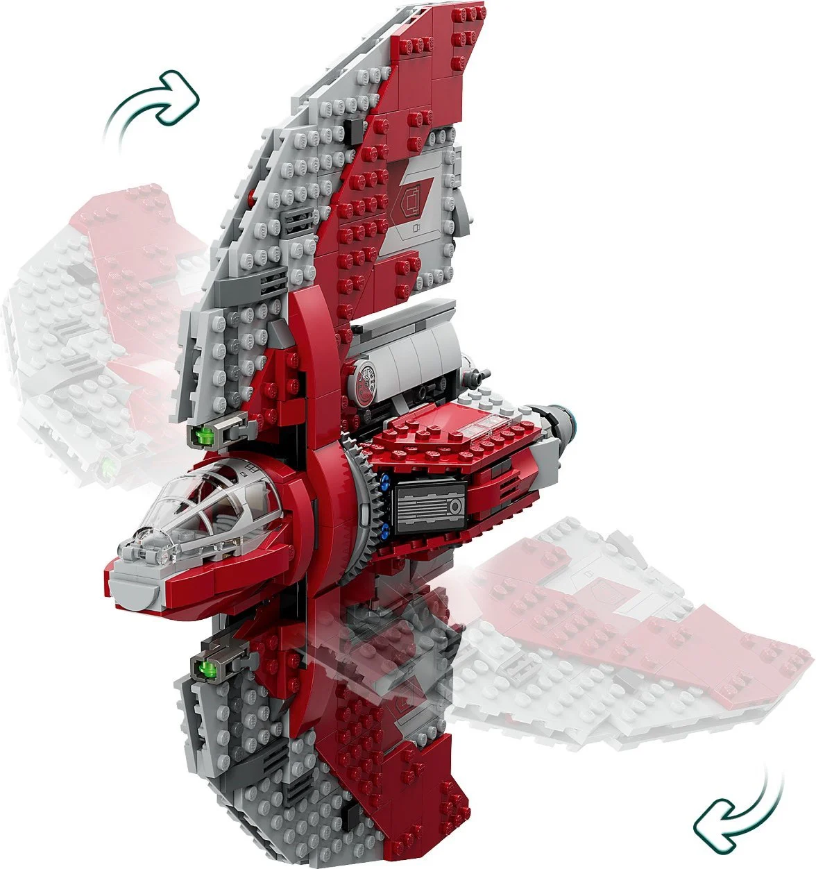 ASOKA TANOH'S T-6 JEDI SHUTTLE 乐高 LEGO 75362 image 2