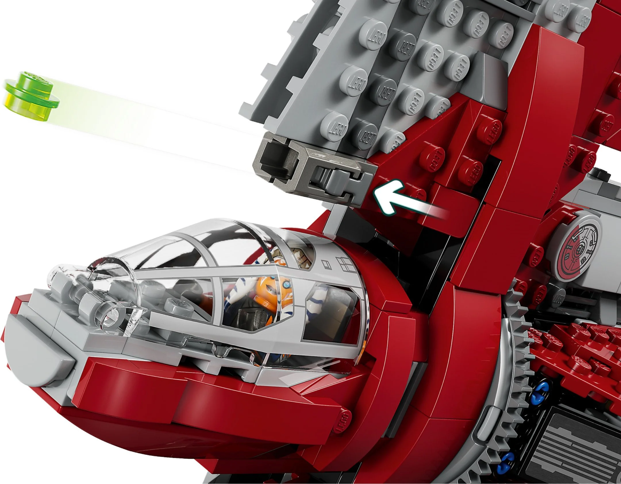 ASOKA TANOH'S T-6 JEDI SHUTTLE 乐高 LEGO 75362 image 3