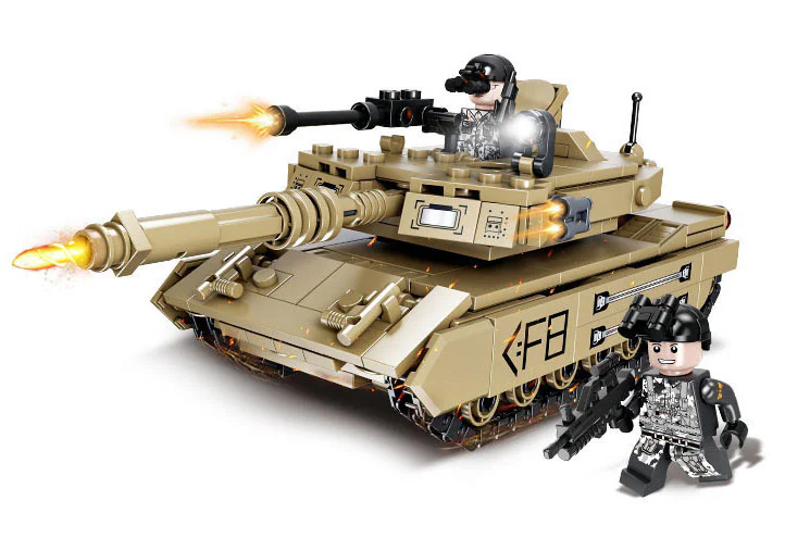 ARMAMENTS: M1A2 MAIN STATION TANK 方橙积木 Forange FC4002