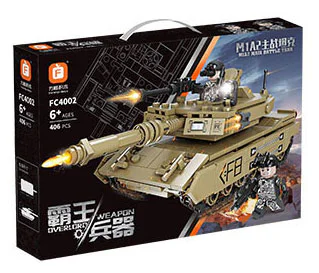 ARMAMENTS: M1A2 MAIN STATION TANK 方橙积木 Forange FC4002 image 1