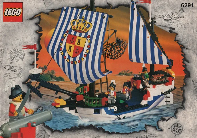 Pirate: HMS Santa Cruz Royal Warship 乐高 LEGO 6280 image 2
