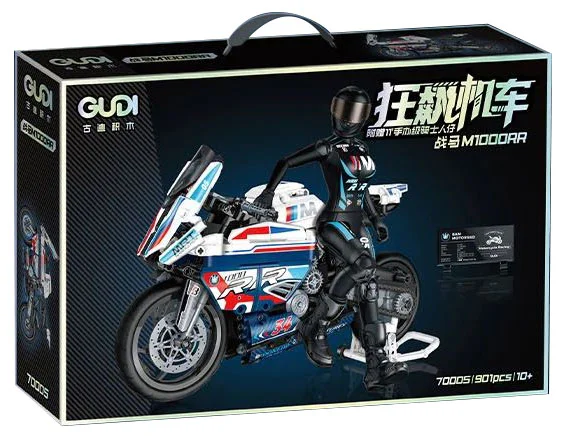 MOTORCYCLE: BATTLE HORSE M1000RR 古迪 GUDI 70005 image 2