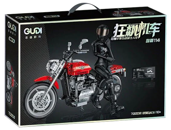 Motorcycle: Roadblock 114 古迪 GUDI 70008 image 2