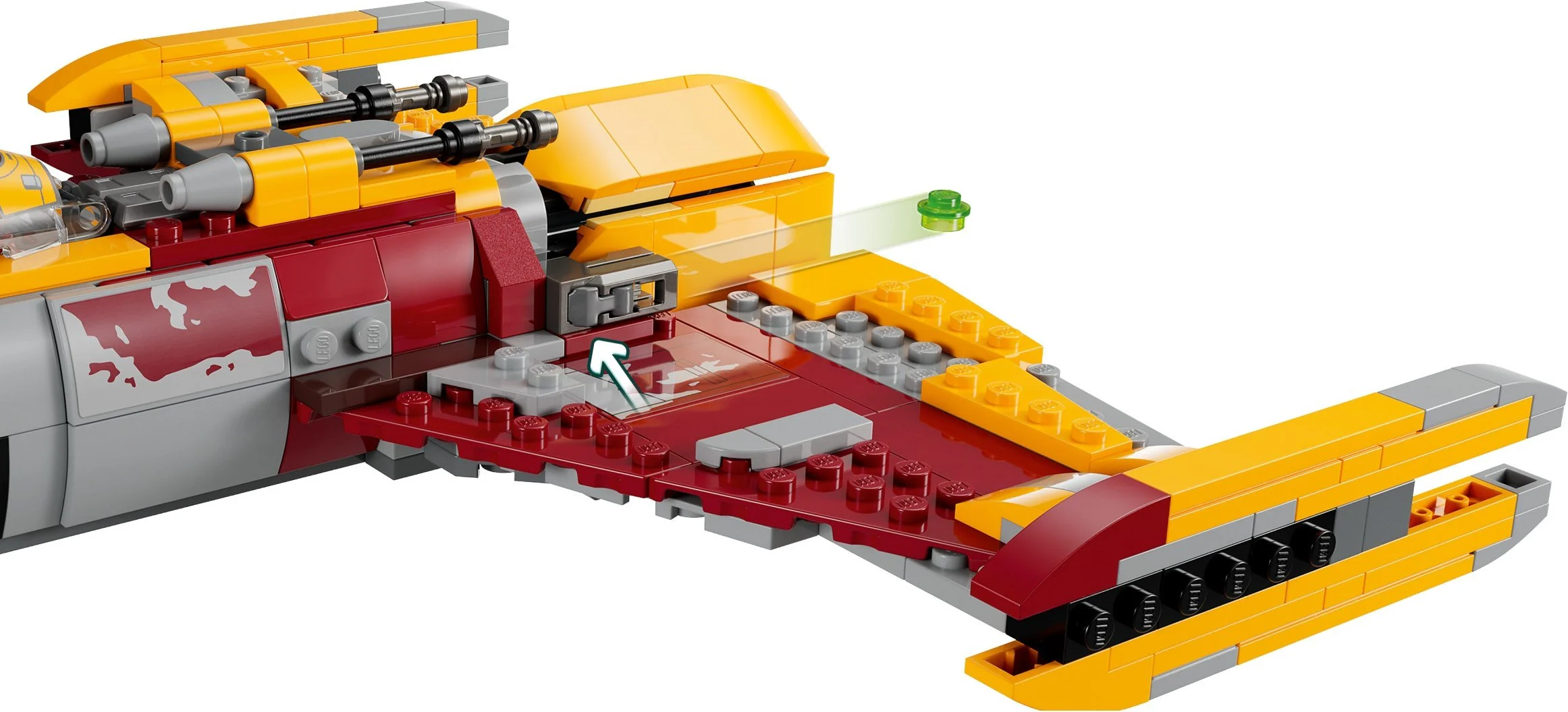 NEW REPUBLIC E-WINGS STAR FIGHTER SHIN HATTI 乐高 LEGO 75364 image 9