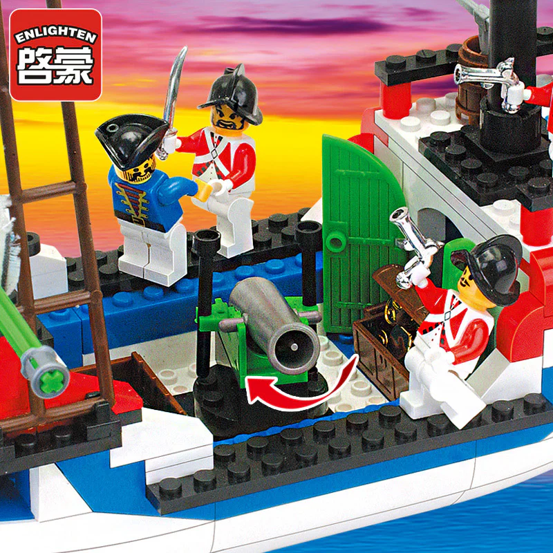 Pirate: HMS Santa Cruz Royal Warship 乐高 LEGO 6280 image 4