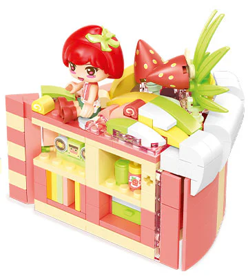 Sweet Planet: Strawberry velvet Recreation House, Sweetcake House 森宝 SEMBO 615030