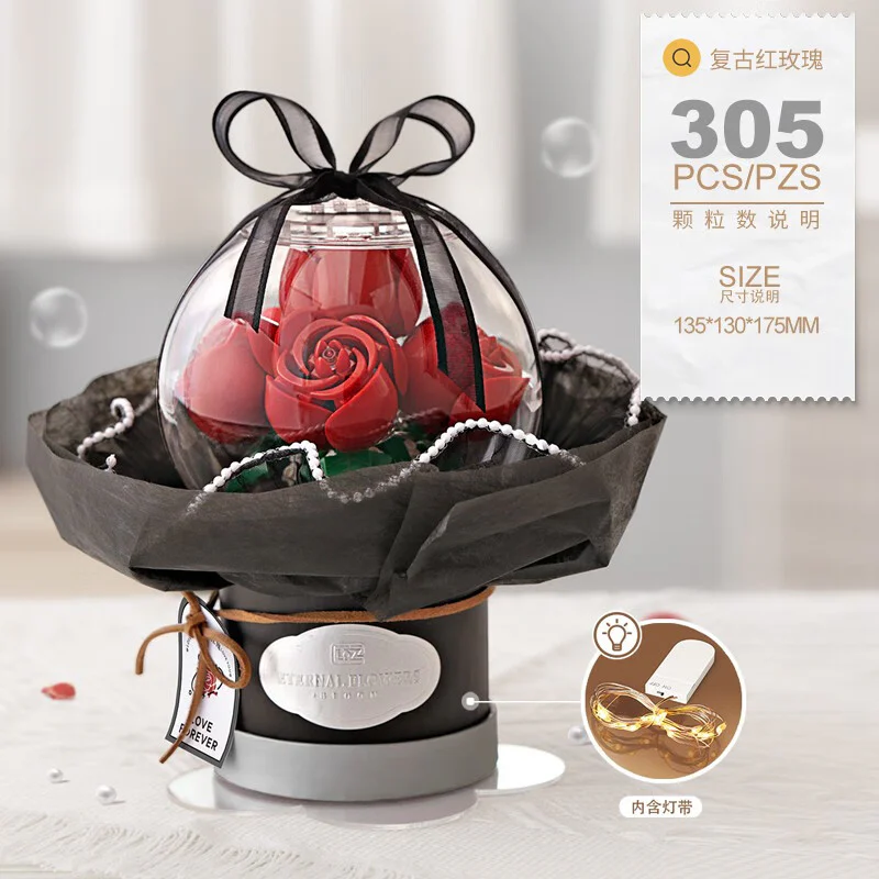 Bourbon bouquets: red roses 俐智LOZ 1300 image 4