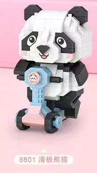 "Panda League: Skating Panda."