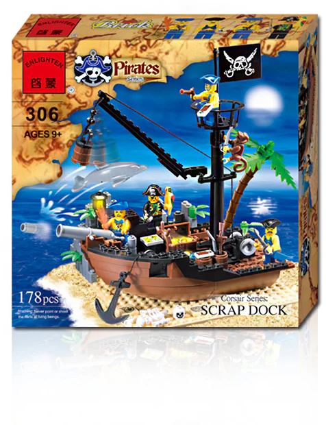 Pirates: broken shipyards 启蒙 QMAN/ENLIGHTEN/Keeppley 306 image 4