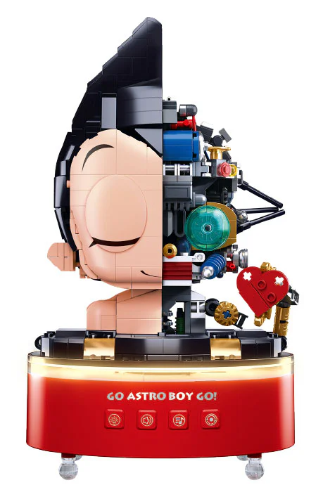 Iron arm, little hero of the Earth, a boywood music box 小鲁班 Sluban M38-P8008