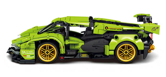 Lamborghini V12 Vision GT Resuscitation 乐毅积木 86003 image 2