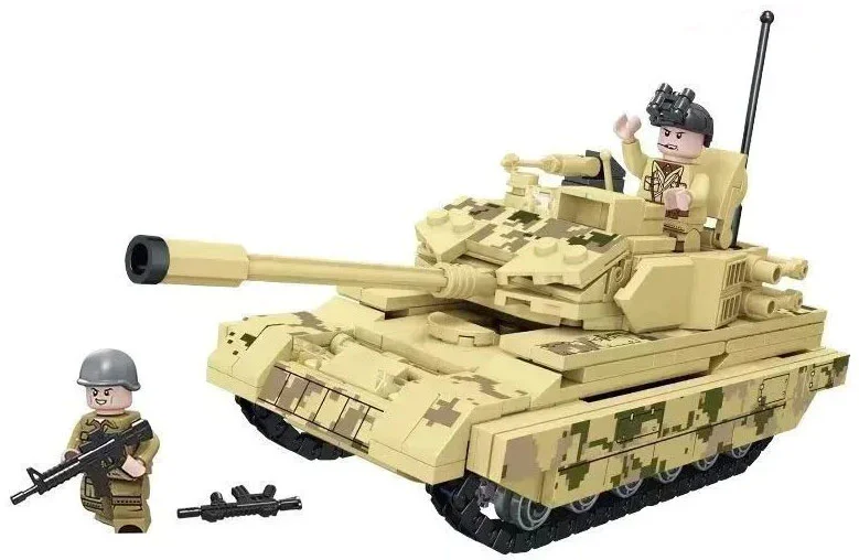 ARMAMENTS: VT-4 MAIN BATTLE TANK 方橙积木 Forange FC4007