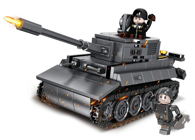 Armaments: Tiger heavy tanks 方橙积木 Forange FC4003