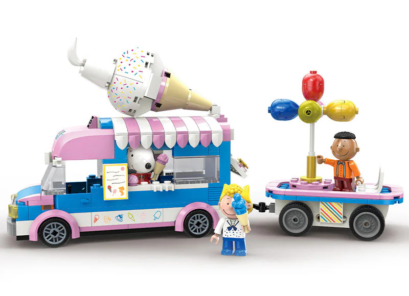 Snoopy Circus: Snoopy Ice cream 哲高 ZHEGAO LN8039