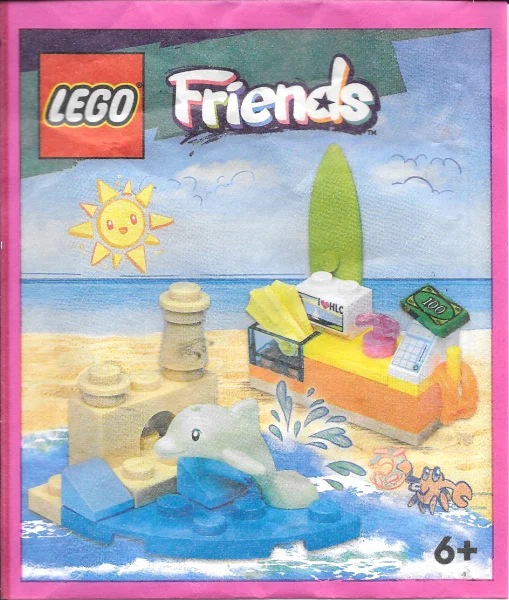 Beach stores and dolphins 乐高 LEGO 562304