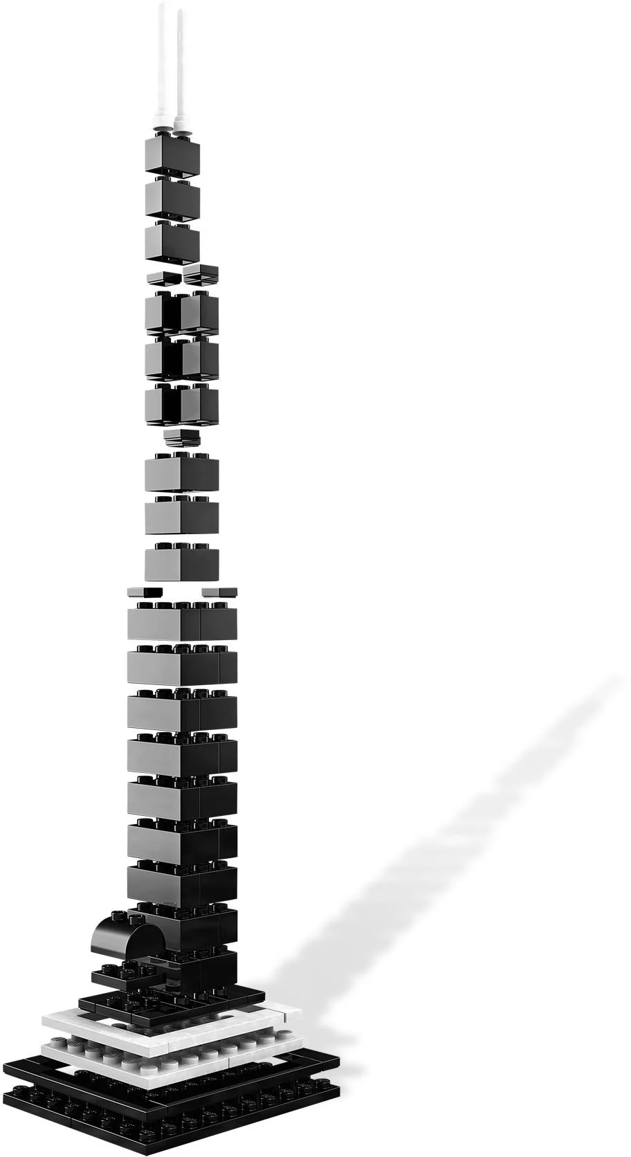 Landmark buildings: Sears Tower, Vela Group Building 乐高 LEGO 21000-2 image 10