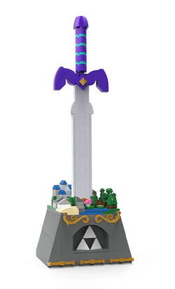 Zelda: Hailaro Castle and Master Sword