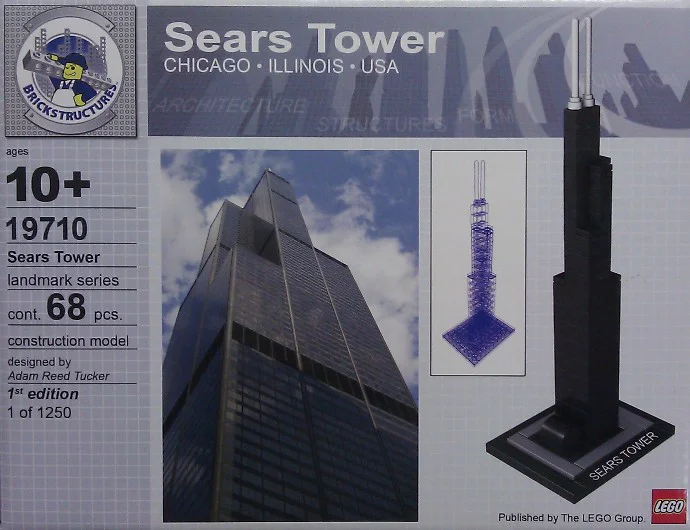 Landmark buildings: Sears Tower, Vela Group Building 乐高 LEGO 21000-2 image 11