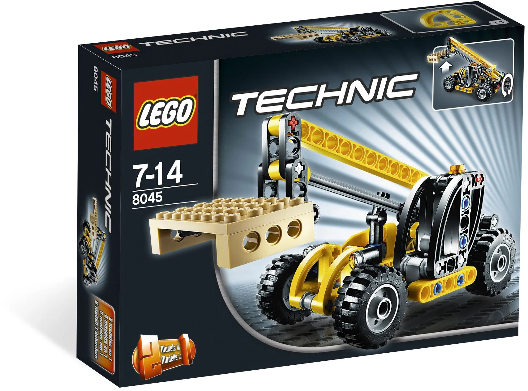 Mini retractable arm truck loader 乐高 LEGO 8045