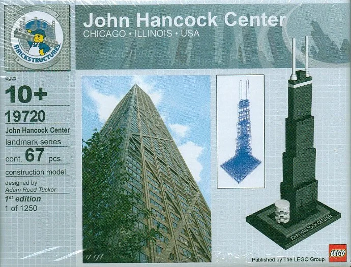 Landmark building: John Hancock Center 乐高 LEGO 19720 image 1