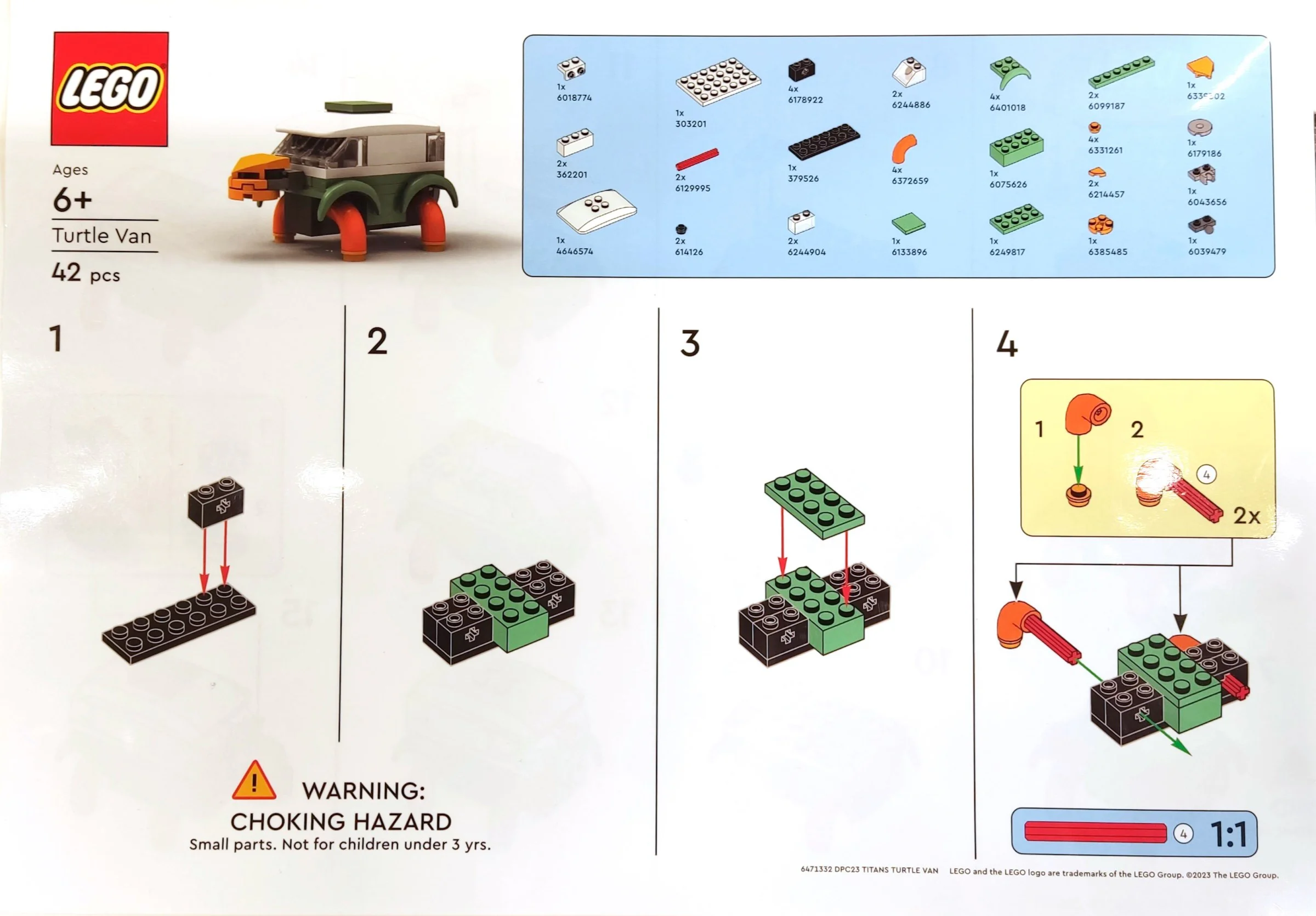 DREAMZZZ: Turtle caravan 乐高 LEGO 6471332 image 2