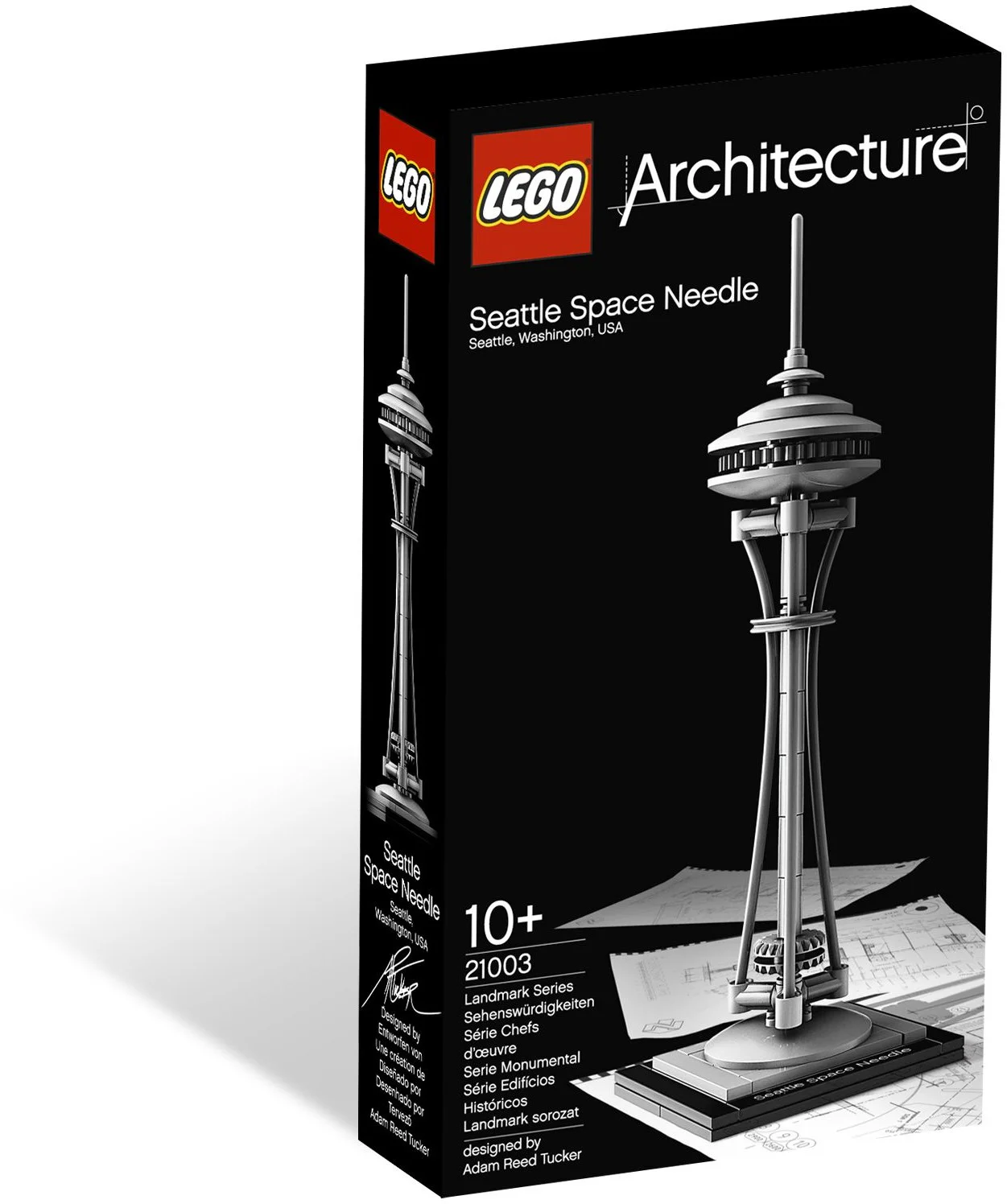 Landmark architecture: Seattle Space Needle 乐高 LEGO 21003 image 4