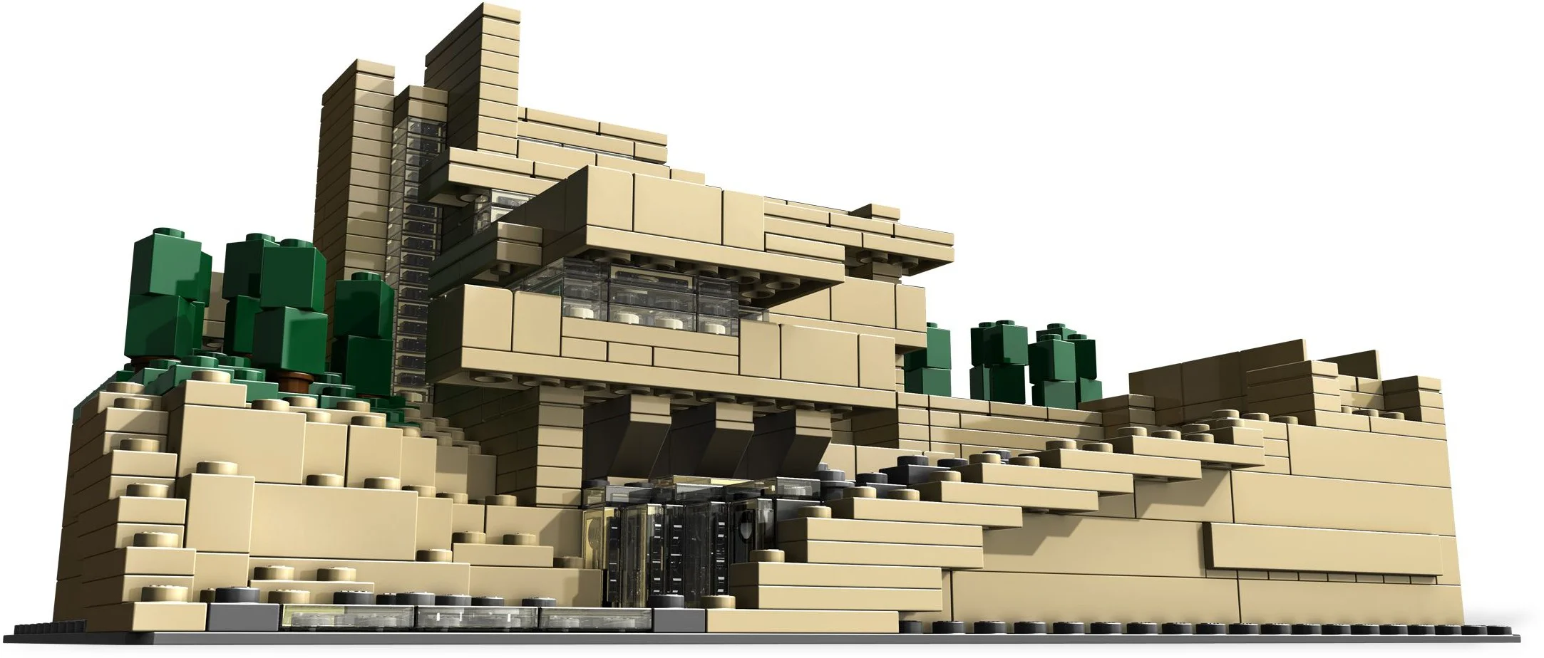 Landmark architecture: Downwater Hills 乐高 LEGO 21005 image 2